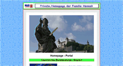 Desktop Screenshot of hennek-homepage.de